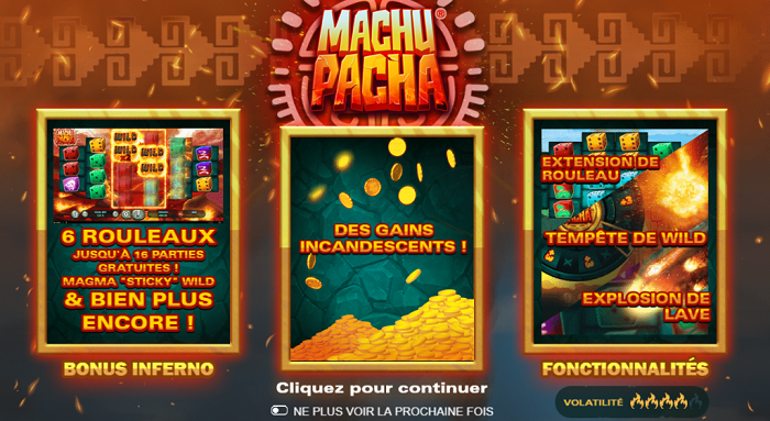 Dice Slot : Machu Pacha